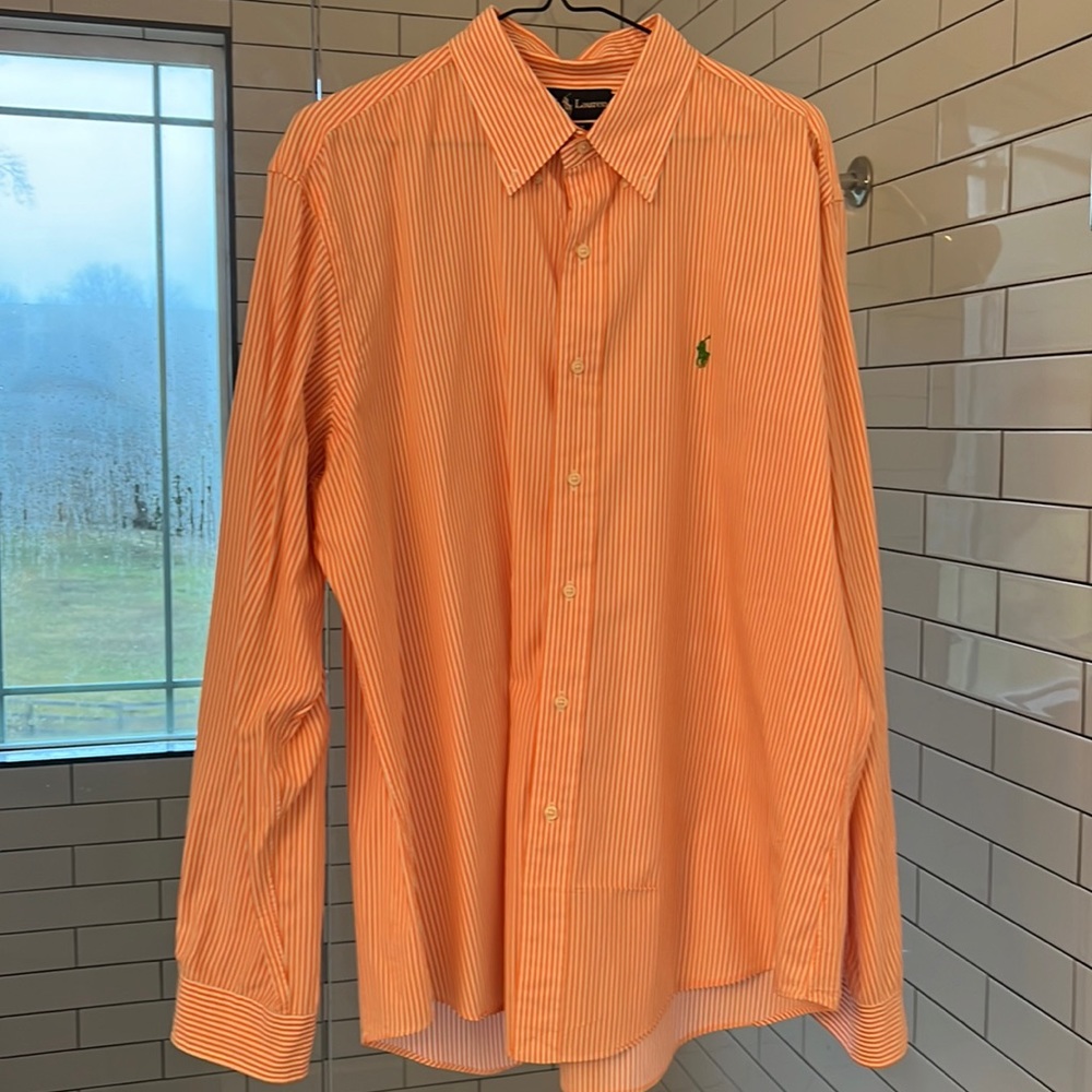 Ralph Lauren XL Custom Fit Button Up